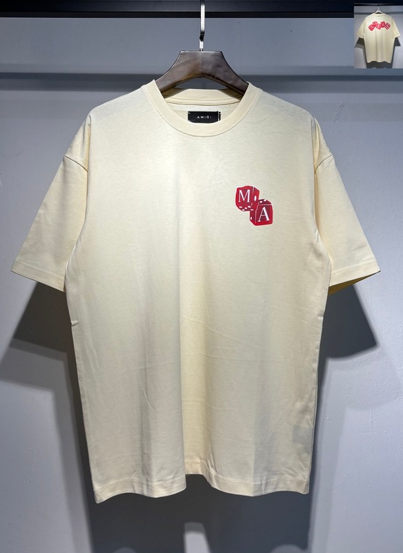 貿易クロスAm新文字クラシックプリント半袖男女同型カップルTシャツiri夏高iri製品タイプ|undefined