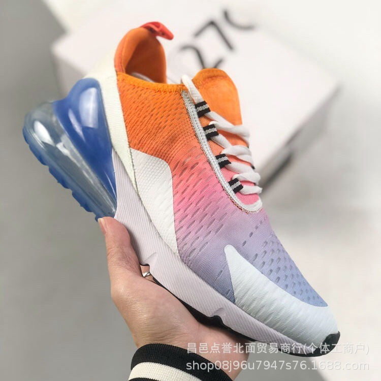 Comercio exterior transfronterizo para Max270 medio palma almohadilla de aire zapatillas deportivas de gran tamaño amortiguación zapatillas de carrera resistentes al desgaste