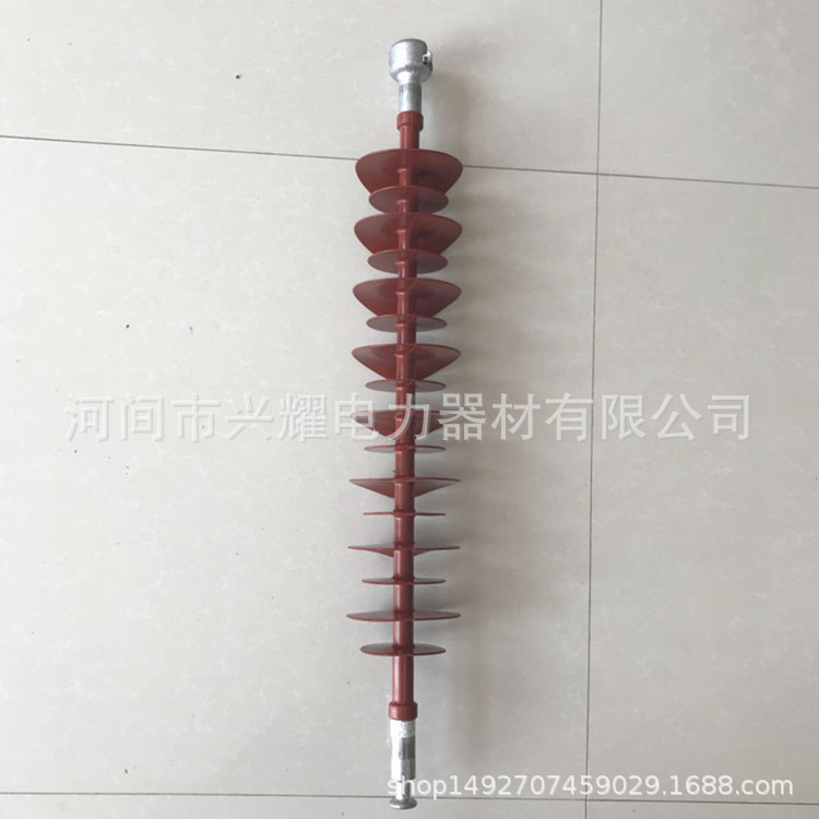 风电专用复合耐张串绝缘子型号FXBW-66/70高压悬式棒形合成绝缘子
