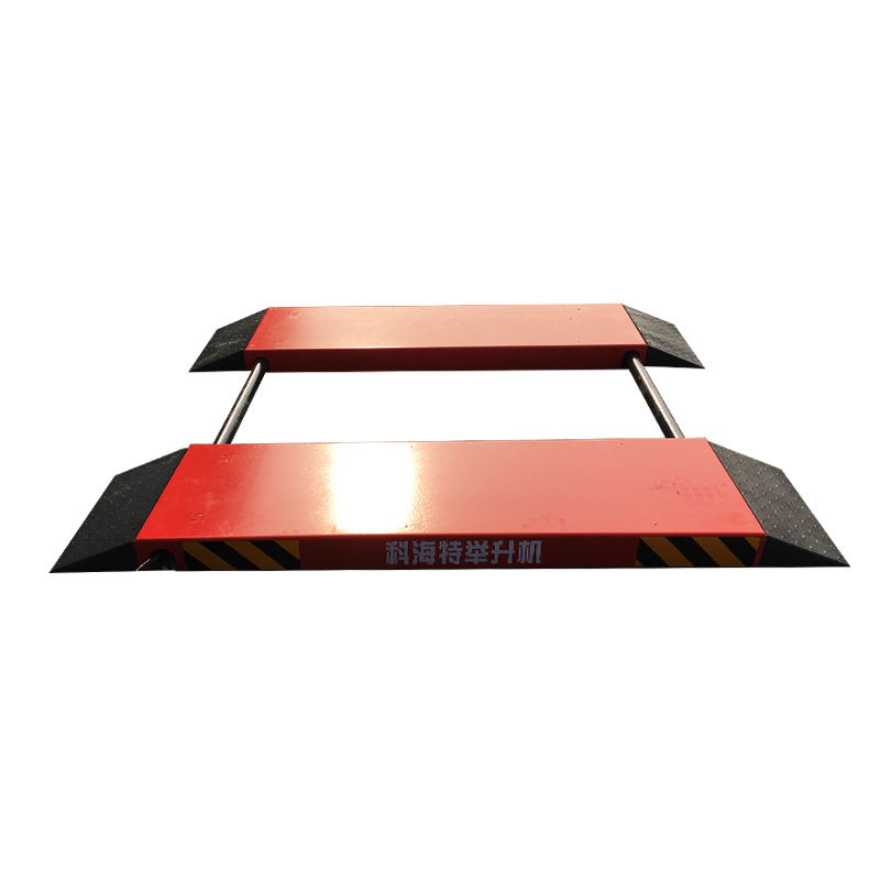 Litong elevador de coches 1,4 M levantamiento de pesas de cuatro cilindros tijeras de cuatro cerraduras instalación gratuita elevador de tijeras pequeñas sin surco