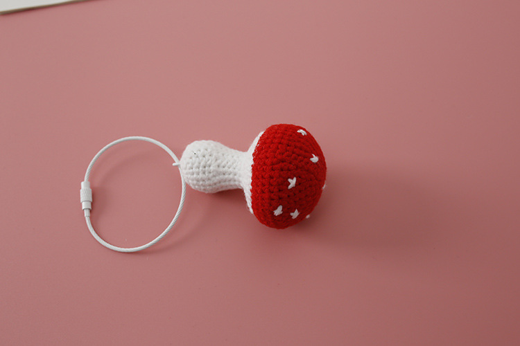 1 Piece Cute Vegetable Yarn Knitting Bag Pendant display picture 6