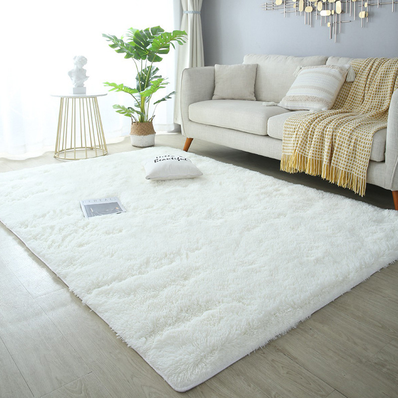 Nórdico ins estilo lindo alfombra sala de estar dormitorio mesa de café alfombra de la habitación de la muchacha de cabecera del hogar felpa engrosada Manta