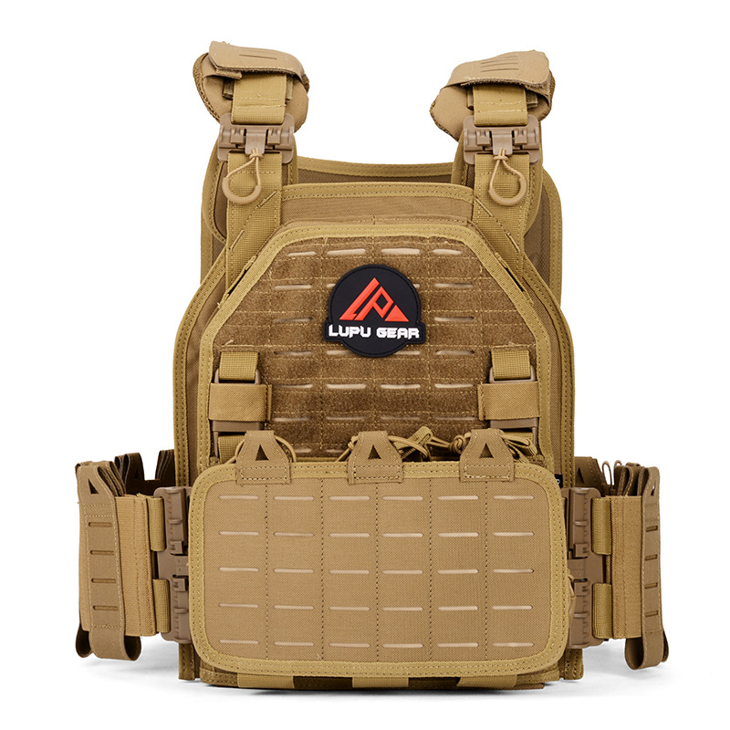 Transfronteriza personalizada placa enchufable chaleco de combate láser multifuncional expansión rápida chaleco táctico de desmontaje militar traje de protección