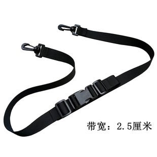 In stock 25 38cm wide shoulder strap messenger bag strap nylon strap plus buckle detachable multifunctional cable tie