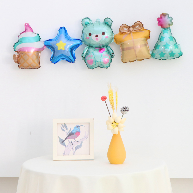 Decorações de balões com tema de animais para festas infantis_voghion.com