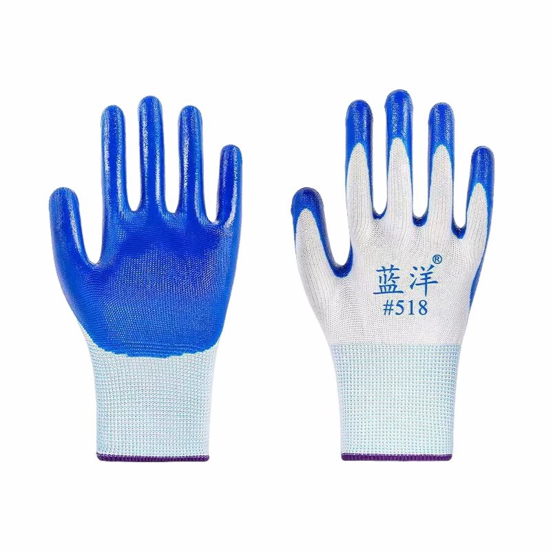 Nylon non-slip gloves, hand cream, increased thickness