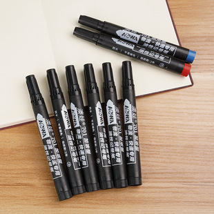 Mark pen oily waterproof non-fading ink thick pen Big Head Express Logistics Office pen