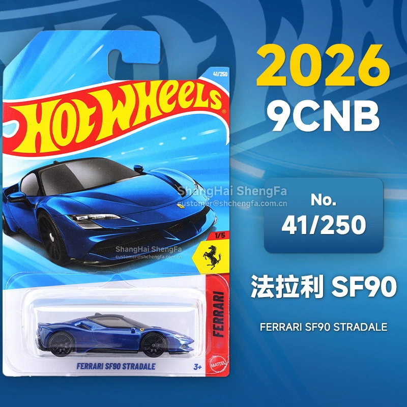 Гоночная модель машины из сплава Hot Wheels C4982 Puka 2026B McLaren F1 Ferrari Pagani Porsche Bugatti