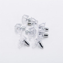 塑料层板托玻璃层板托水晶支撑托层板销橱柜层板托活动层透明板托