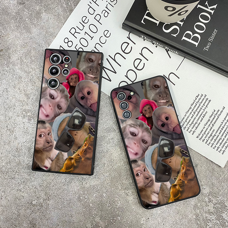 Monkey Suitable for Samsung Galaxy S25 Mobile Phone Case Samsung S24 Ultra New 56 Protective Cover Note20