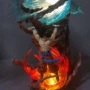 七龙珠手办元气23cm雕像