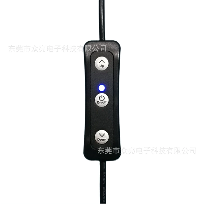 Монохромный бесступенчатый переключатель управления Затемнением 5V12V Онлайн переключатель тюнинг света USB регулятор времени затемнения