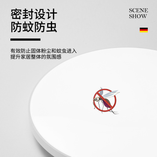 Ultra-thin ceiling lamp, bedroom lamp, led ceiling lamp, round home decoration, study, entrance lamp, balcony lamp, Zhongshan lamp