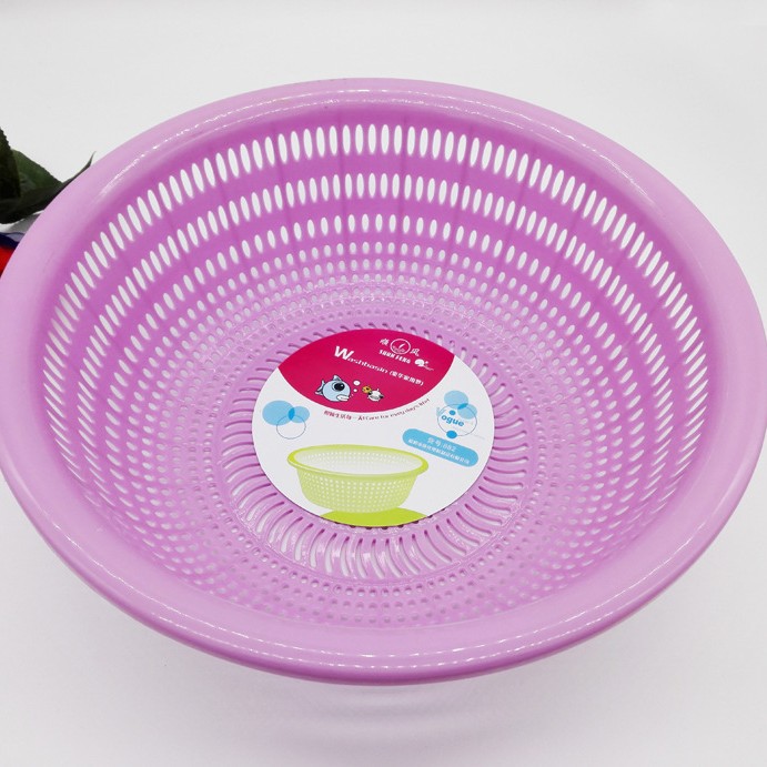 I1 641 882 # gran cesta de verduras cesta de plástico azul Yiwu 2 yuanes tienda al por mayor