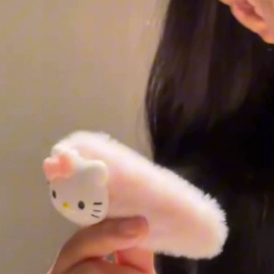 M02 핑크 물방울 고양이
