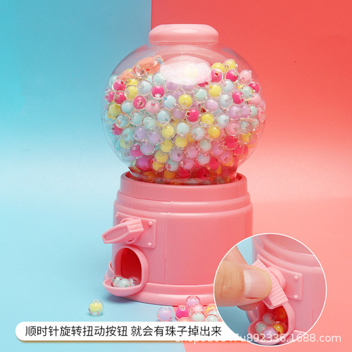 Cross-border children's bracelet diy beaded gashapon machine for boys and girls creative handmade holiday gifts baby girls toys