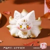Nine-tailed fox ornament-gold