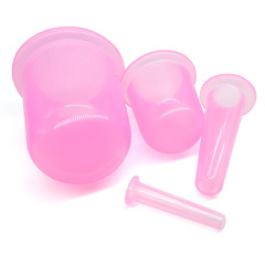 シリコン製カッピングカップ 真空吸湿カッピング器 フェイシャル美容セット ヘルスケアマッサージカップ 工場直販