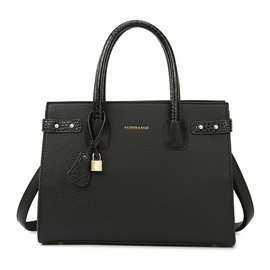 跨境潮流女士欧美手提通勤单肩新款时尚百搭斜挎包多件套子母包