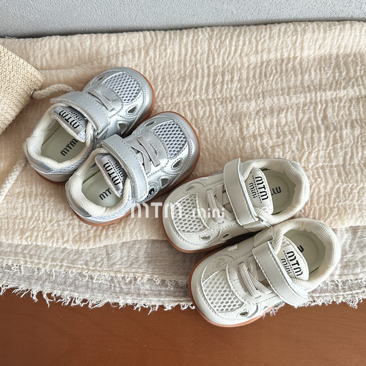 Children's Mesh Hollow Shoes 2025 Summer New Baby Sandals Boys and Girls Children 1-3 Years Old Soft Bottom Toddler Shoes