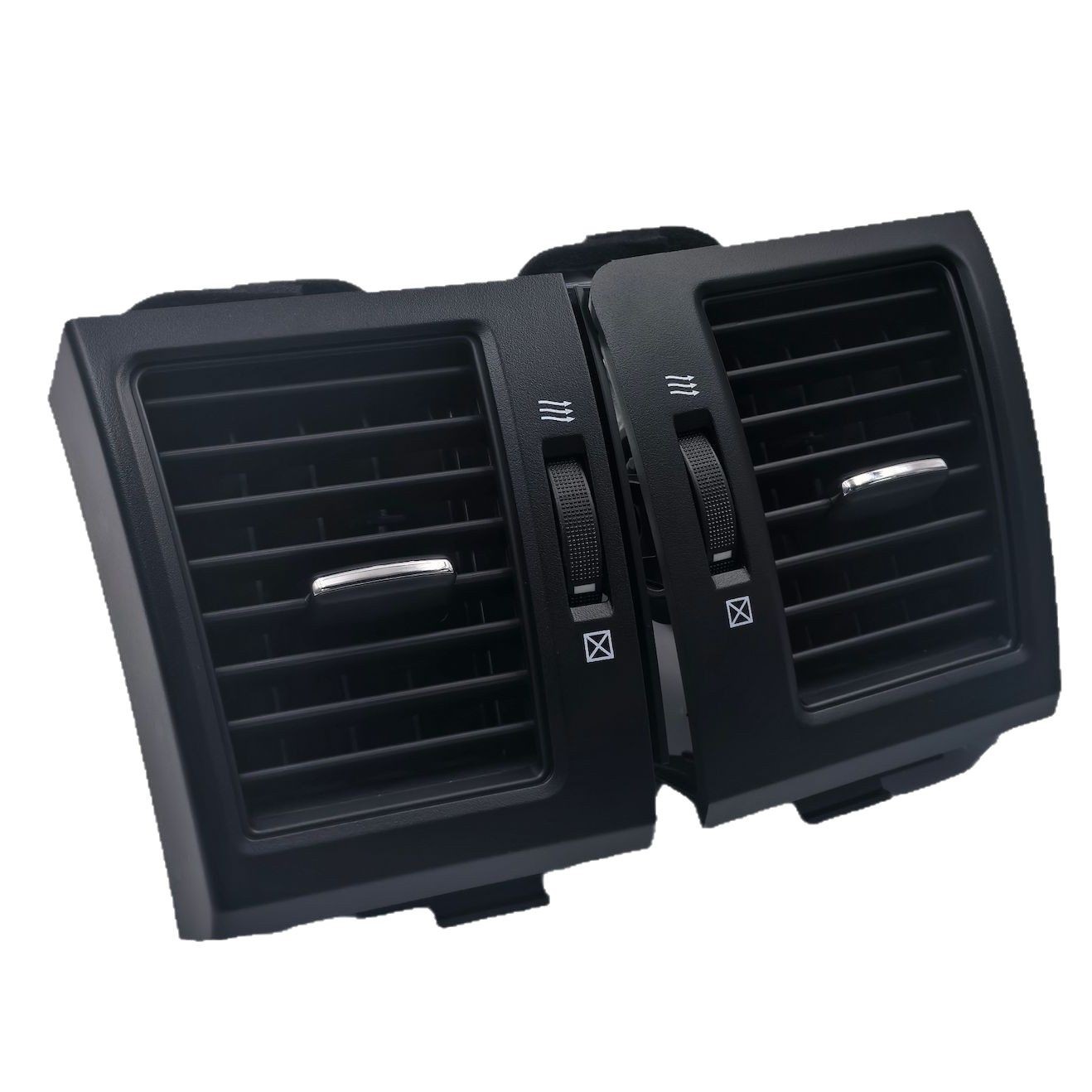 Adecuado para 2007-2010 Toyota Land Cruiser LC200 salidas de aire acondicionado en ambos lados-negro