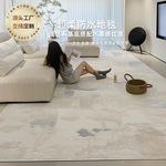 现代简约轻奢高级感地毯灰色耐脏易打理极简防水防滑免洗地垫定制