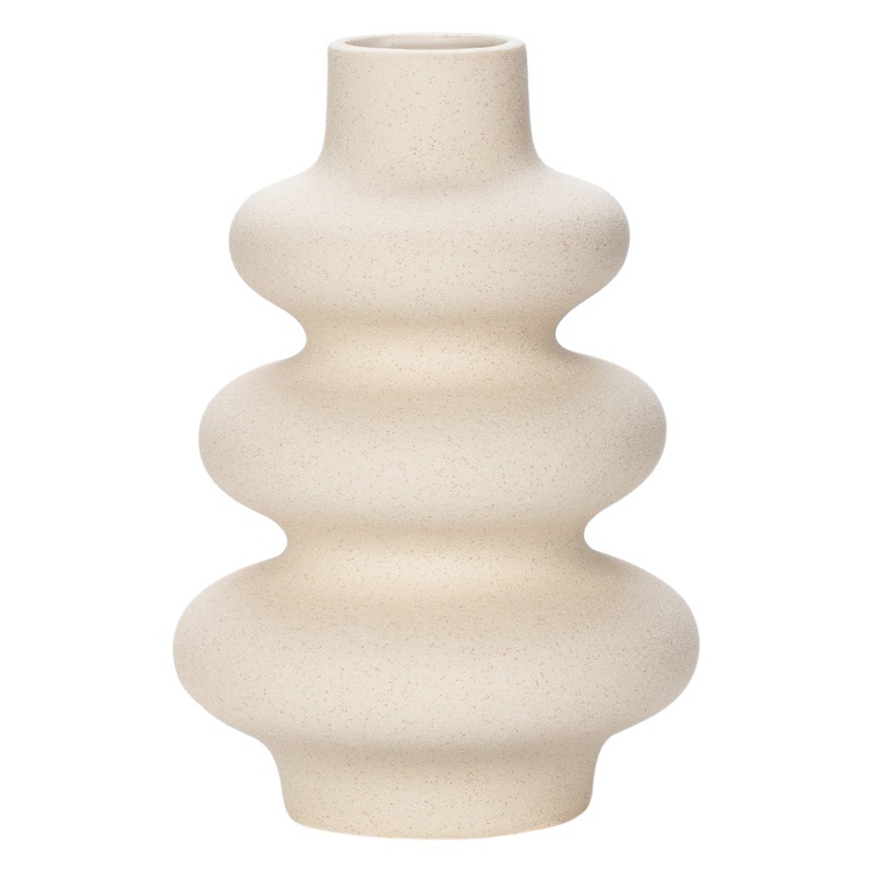 Venta al por mayor creativo nuevo estilo jarrón a la parrilla, estilo ins, arreglo floral esmerilado de alto valor, decoración transfronteriza del hogar de cerámica