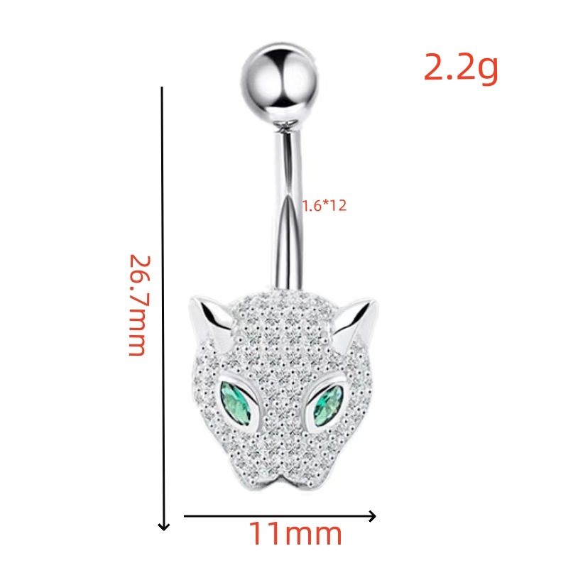 Labret piercing jewelry detail image