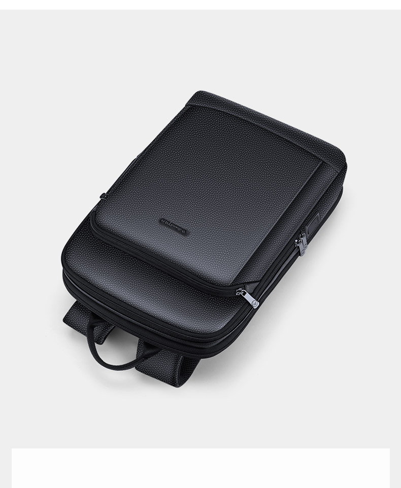 Ba lô nam công sở da bò thật lớp đầu Emperor Paul, sức chứa lớn, túi laptop chi tiết 3