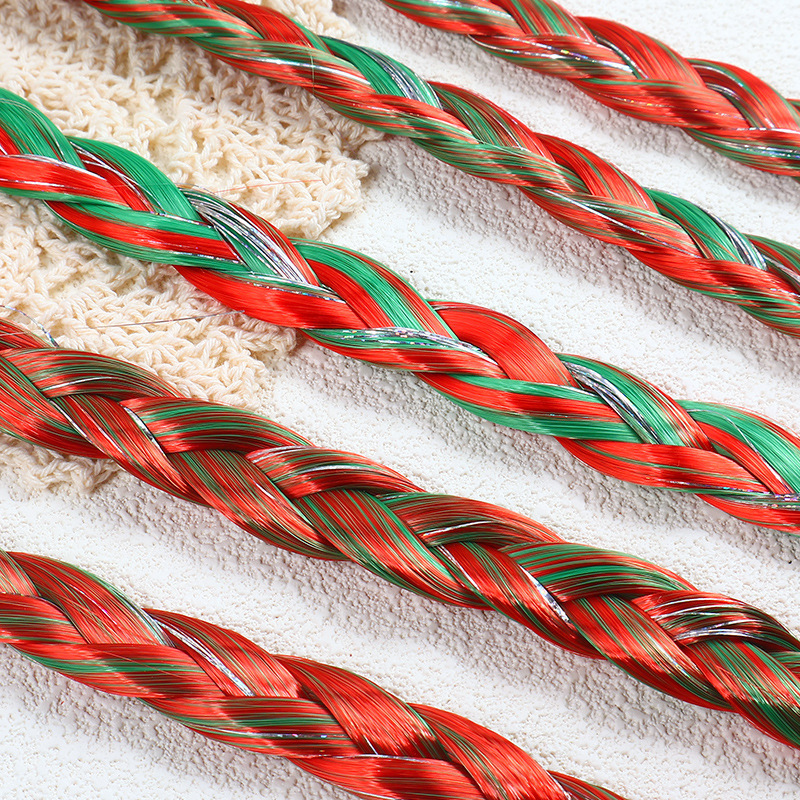 Extensiones de cabello láser plateadas