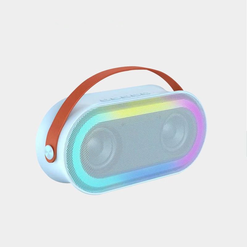 国境を越えた人気商品、カラオケBluetoothスピーカー、マイク付きワイヤレス一体型マイク、カラフルなライト付き、家庭用ポータブルKTVスピーカー|undefined
