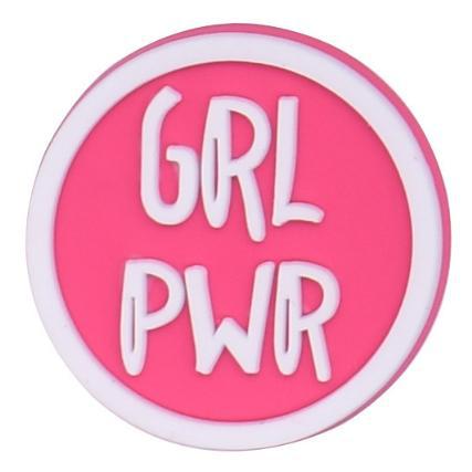 Nuevos dijes rosas para zuecos, clips desmontables para zapatos Crocs para niños y niñas, accesorios DIY para zapatos de jardín.