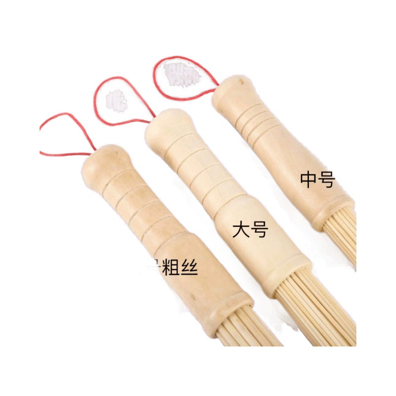 经络拍打胆经棒拍打棒养生全身竹拍痧棒竹木质按摩器竹丝拍痧棒