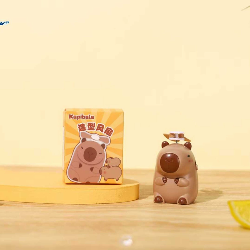 青壹坊 Small handheld summer cartoon air fan