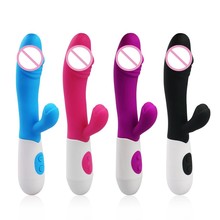硅胶仿真时尚G点双震棒变频按摩棒女用自慰器av棒成人情趣性用品