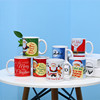 Christmas ceramic cup advertising activity promotion coffee cup creative office gift plus logo foreign trade Mark cup