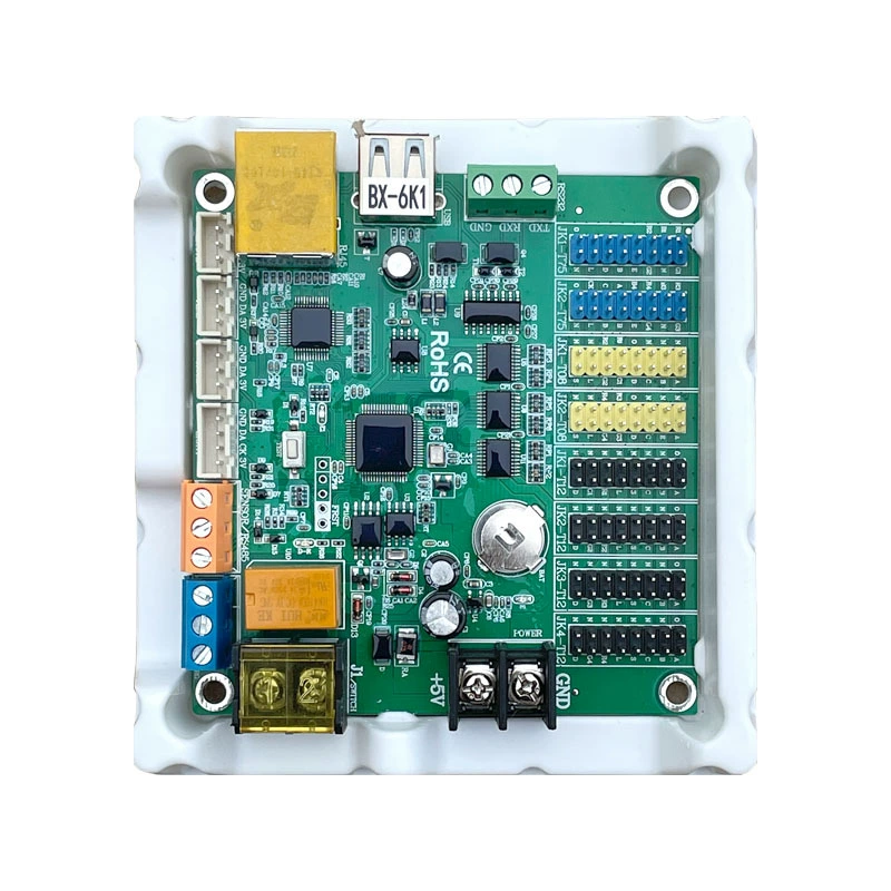 仰邦 BX-6K1 сетевой порт USB флешка wifi последовательный порт электронный экран рекламный экран внутри полноцветная led-дисплей управочная карта