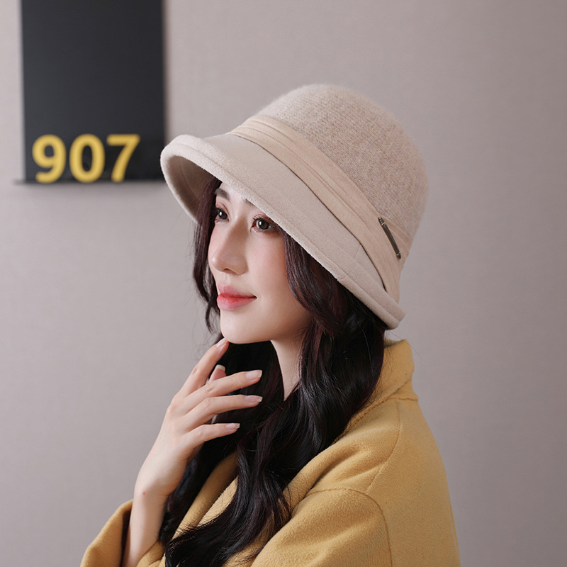 Demi-season knitted travel keep warm elegant solid color fashionable…