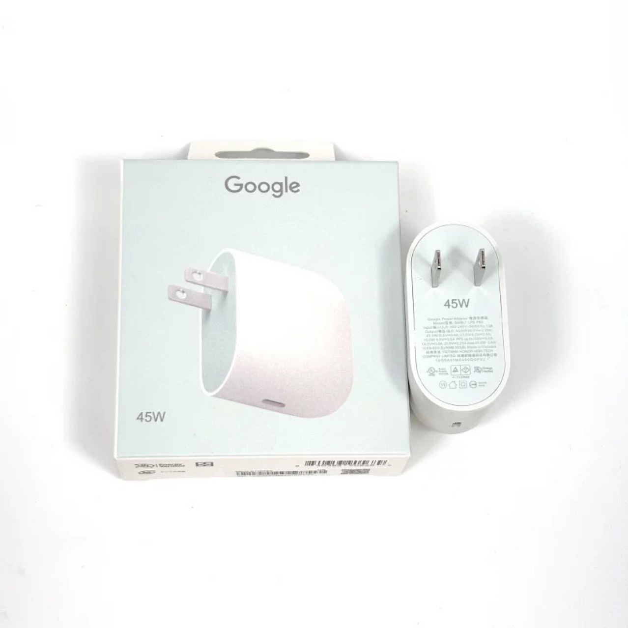 谷歌45W充电器PD美规适配器适用Google Pixel9/8p手机快充充电头