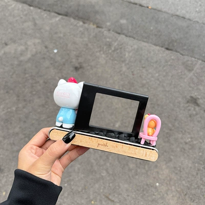 Photo Frame Display Stand Parking: Nömrəli dayanma kartı