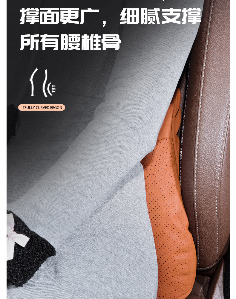 Kashidun Car Headrest Neck Pillow, Automotive Cervical Pillow, Aviation-Grade Neck Pillow for Car, Driver's Seat Neck Support Pillow