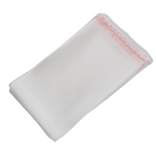 Self-adhesive OPP transparent plastic clothing self-sealing bags for stationery and small accessories packaging self-adhesive bags