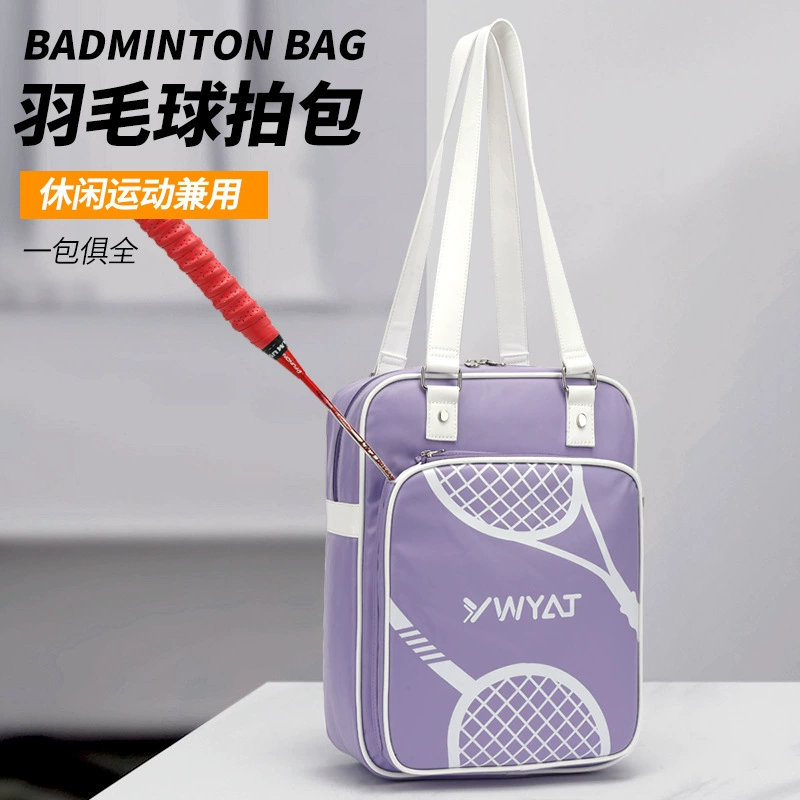 Shoulder bag for badminton, backpack, handheld capacious one-shoulder bag, 2022 collection, Korean style