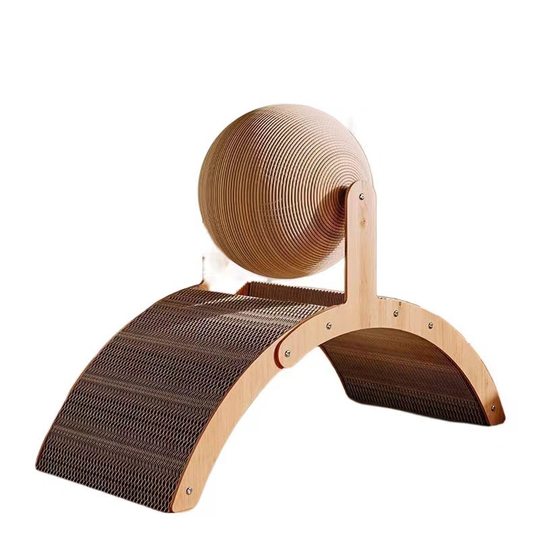 Ferris Wheel Cat Scratching Board Vertical Cat Scratching Ball Wear-Resistant Chip-Free Oversized Claw Grinder Self-Relief Cat Toy