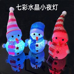 光る雪だるまナイトライト クリスマス販促品 プチギフト クリスマスイブ ナイトマーケット 屋台 おもちゃ 子供向け 屋台販売