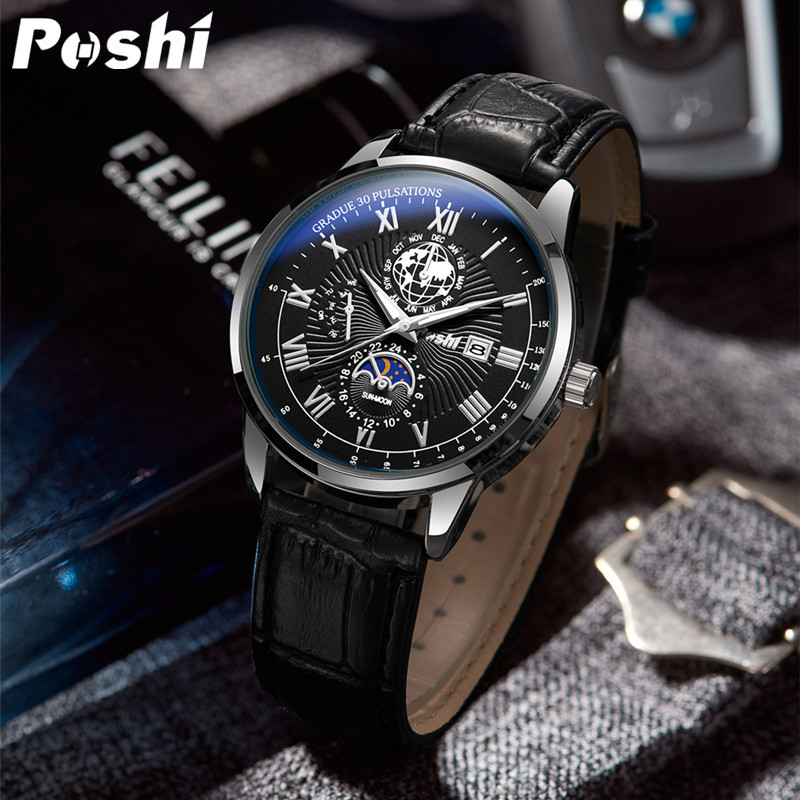 Reloj de cinturón de negocios suizo reloj de cuarzo para hombre productos genuinos marca impermeable reloj famoso reloj para hombre TikTok entrega de una pieza