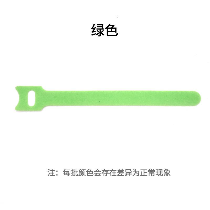 Cinta de gestión de cables de alambre de almacenamiento de cable de Velcro espalda con espalda