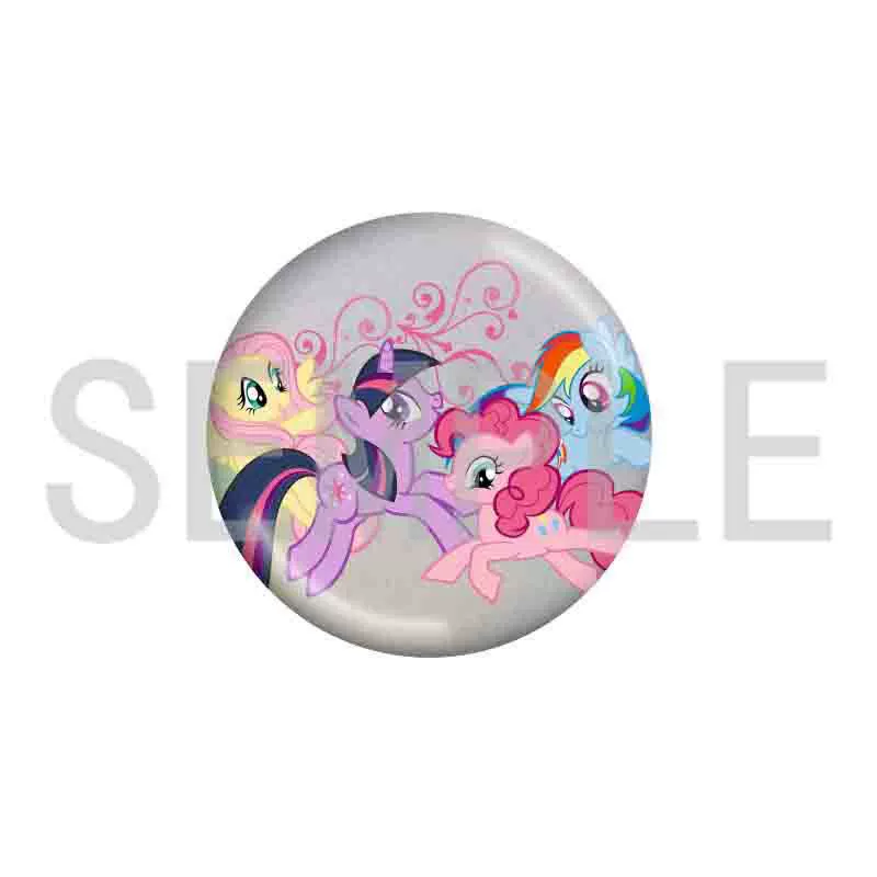 Старшая деталь Little Ma Bolly 75 Двойная вспышка Панель Значок Bad My Little Pony, Hyatt, Ziyue Yunbao Apple Jiaer
