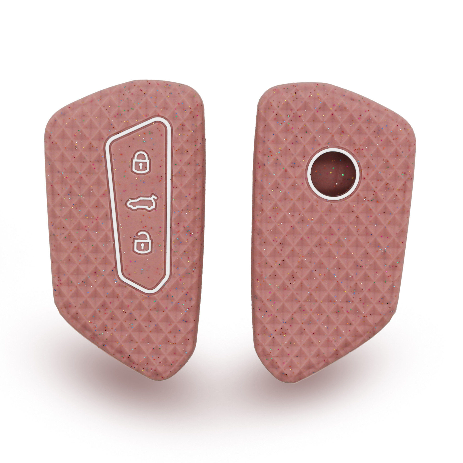 2021 car key cover for golf 8 remote control package Volkswagen eight generation new silicone key cover
