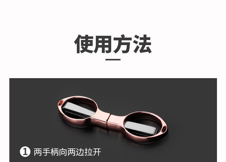 合金钓鱼剪刀八字剪可折叠不锈钢多功能铅皮剪旅游小巧方便详情8